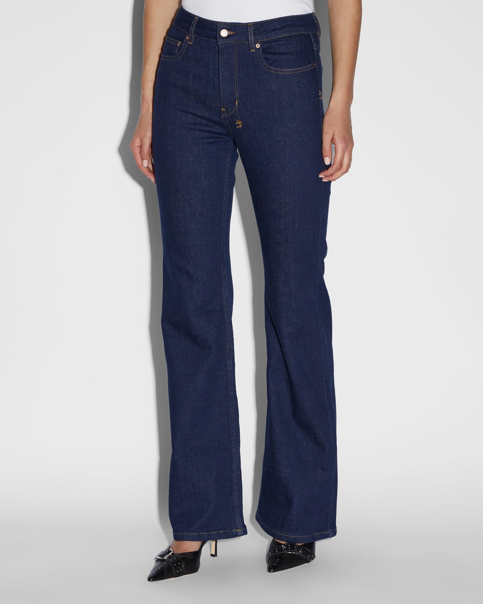 Soho Flare Jeans Legacy - Dark Blue Denim