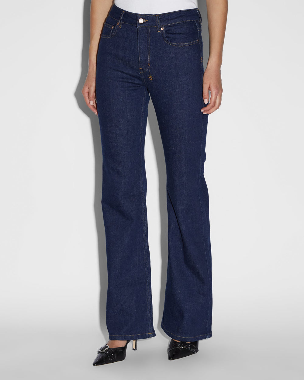 Soho Flare Jeans Legacy - Dark Blue Denim