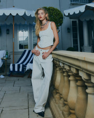 Low Rider Prophetik Low Rise Jeans - White Denim