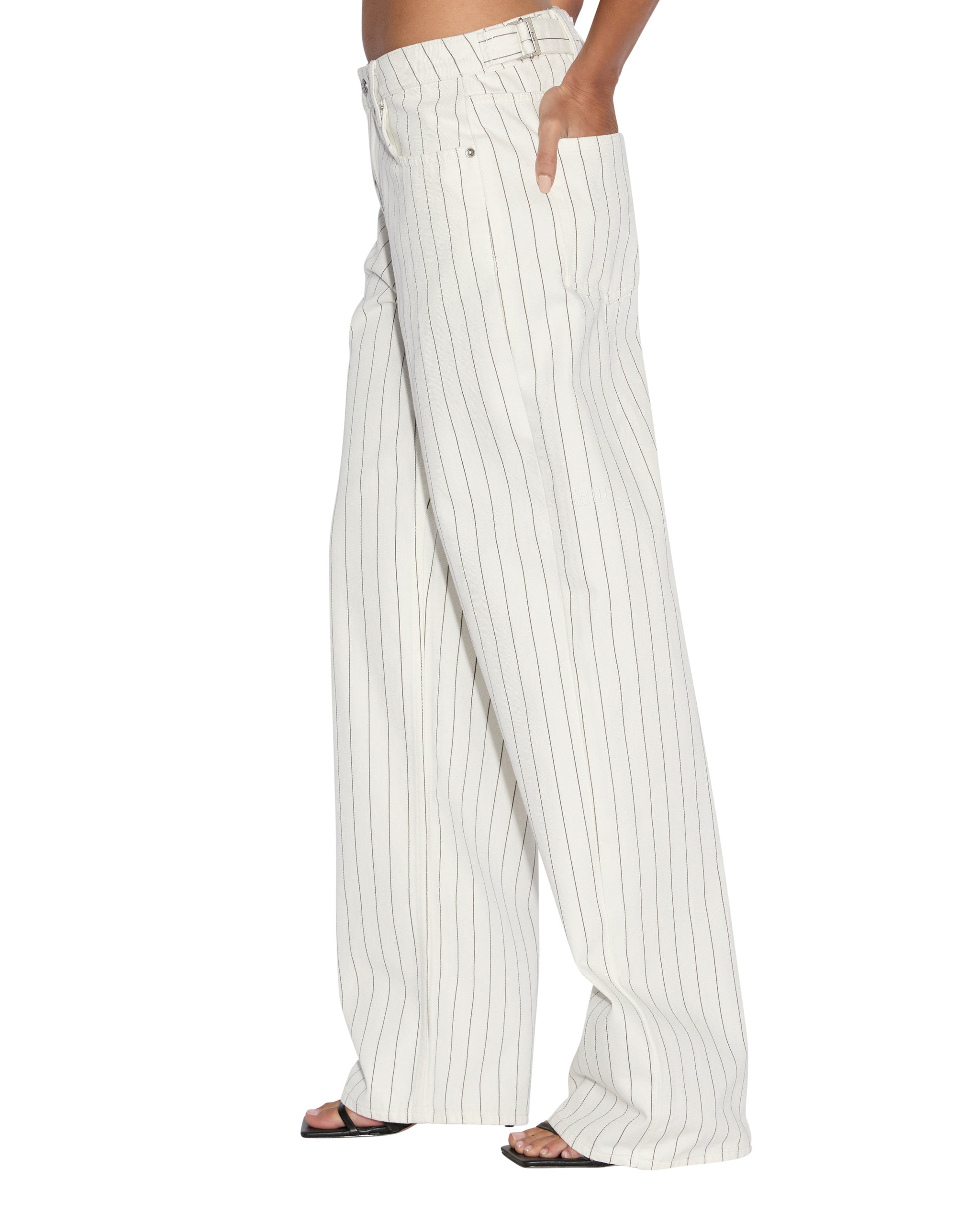 Low Rider Prophetik Low Rise Jeans - White Denim