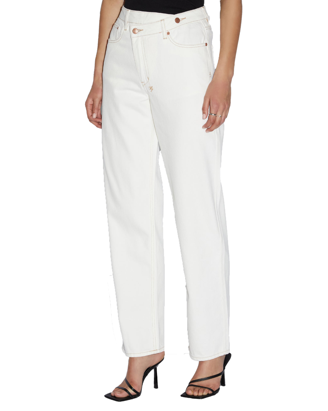 Relax Straight Leg Jeans - Sugar Rush White