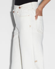 Relax Straight Leg Jeans - Sugar Rush White