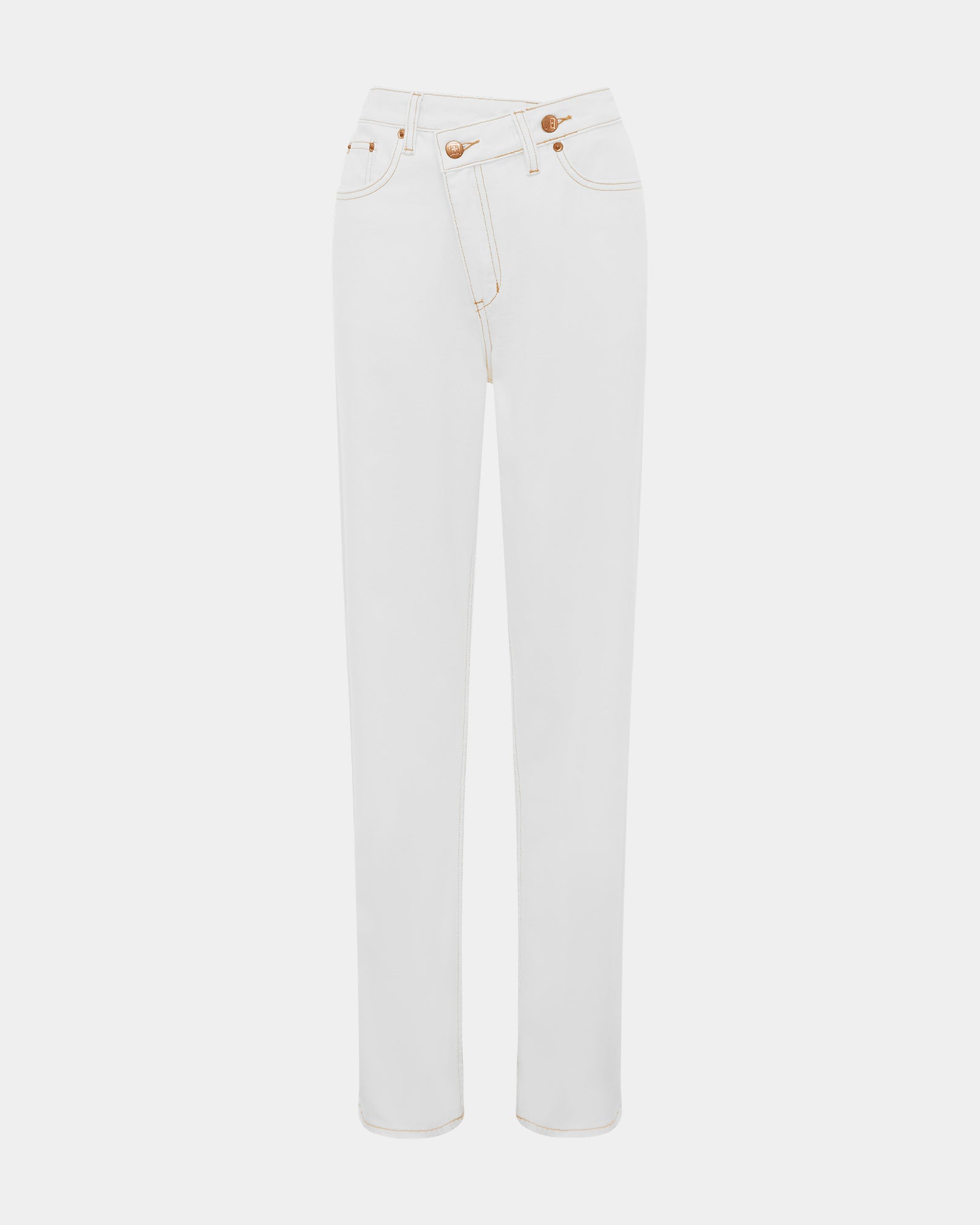 Relax Straight Leg Jeans - Sugar Rush White
