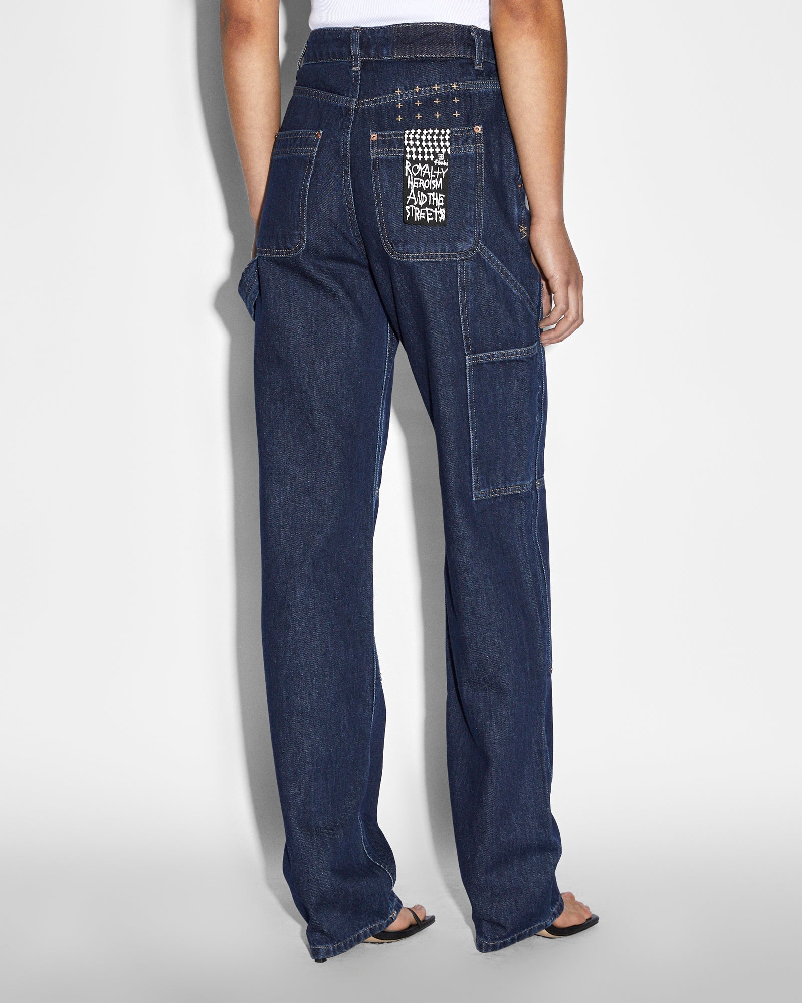 Playback Carpenter Legacy Straight Leg Jeans - Blue Denim