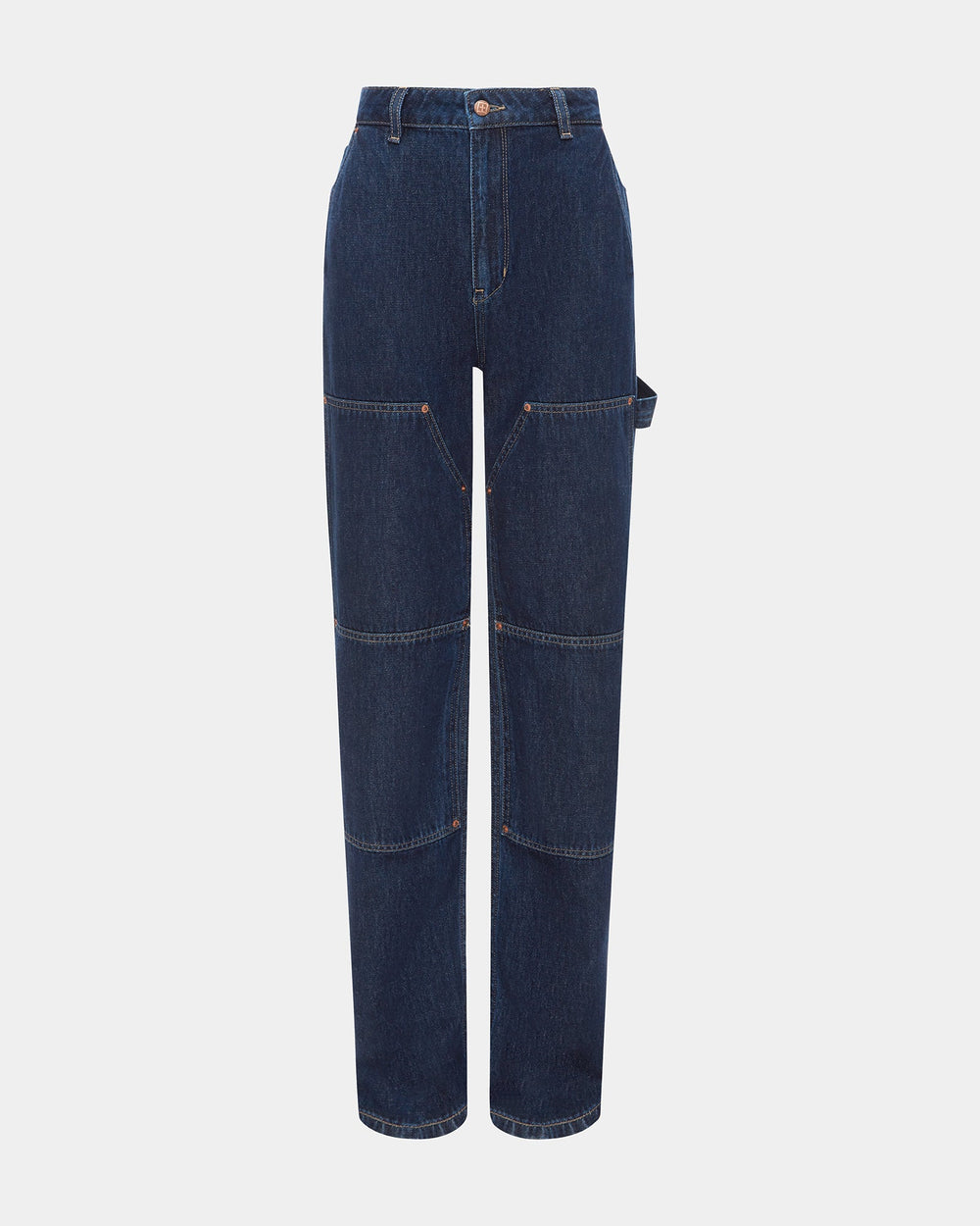 Playback Carpenter Legacy Straight Leg Jeans - Blue Denim
