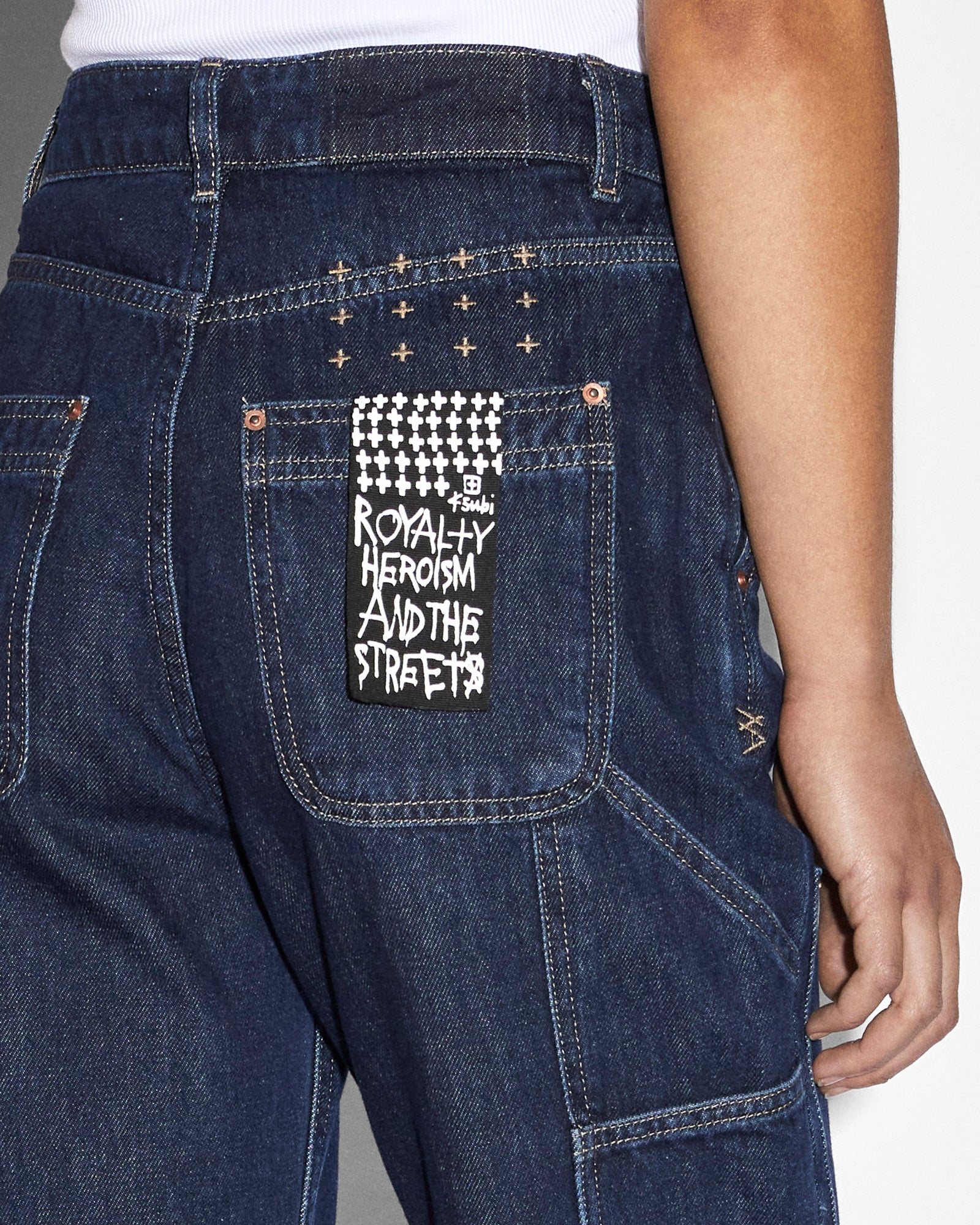 Playback Carpenter Legacy Straight Leg Jeans - Blue Denim