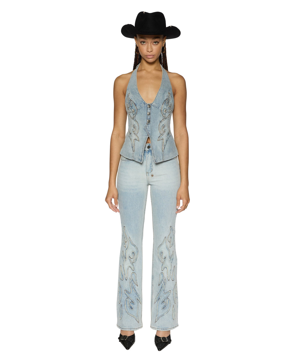 Frontier Soho Jean - Paragon PatchStone Wash Denim