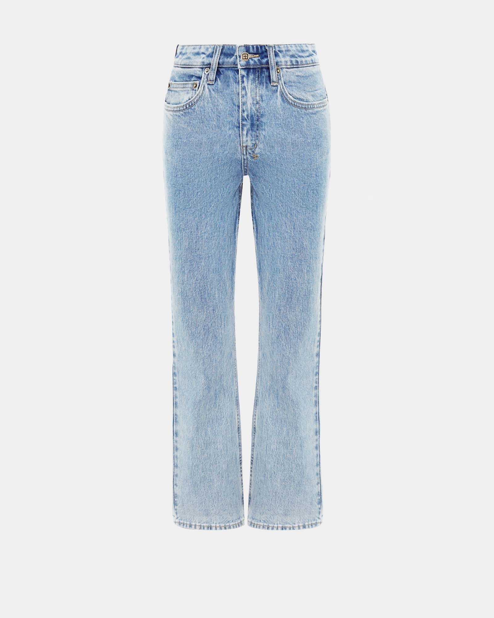 Soho Crop Flare Jeans Authentik - Light Blue Denim