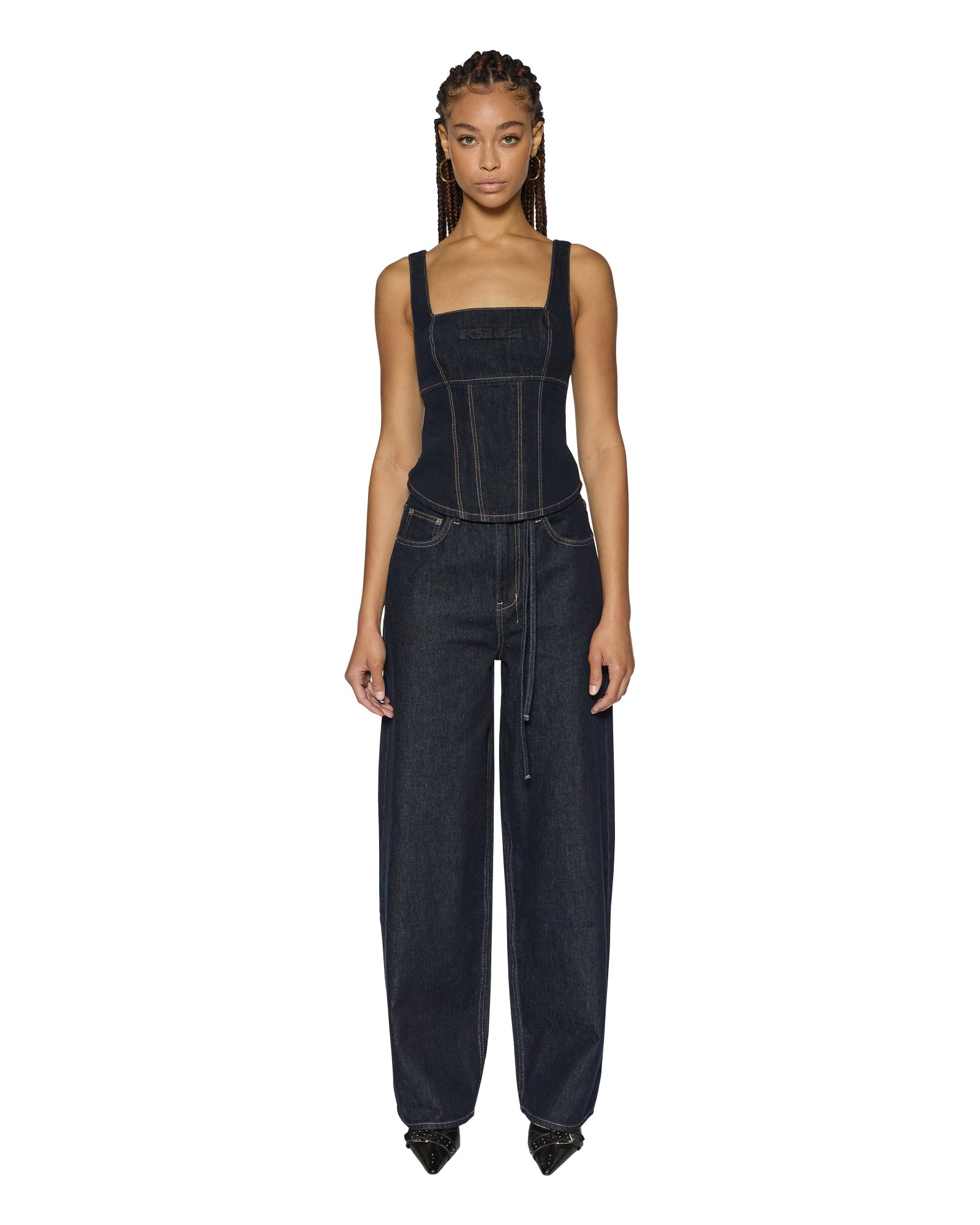 Zenith Pop Wide Leg Baggy Jeans
