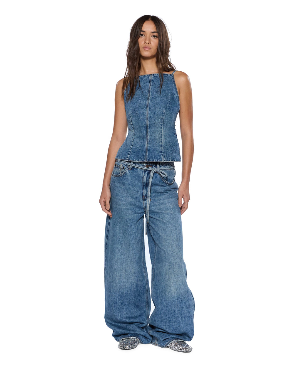 Womens Baggy Jean Relik Baggy Denim Jeans