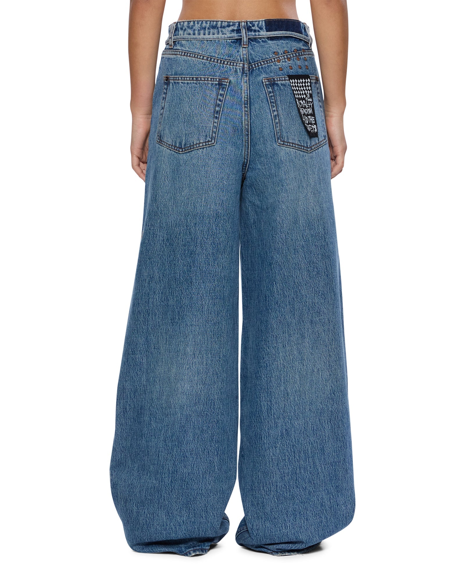 Womens Baggy Jean Relik Baggy Denim Jeans