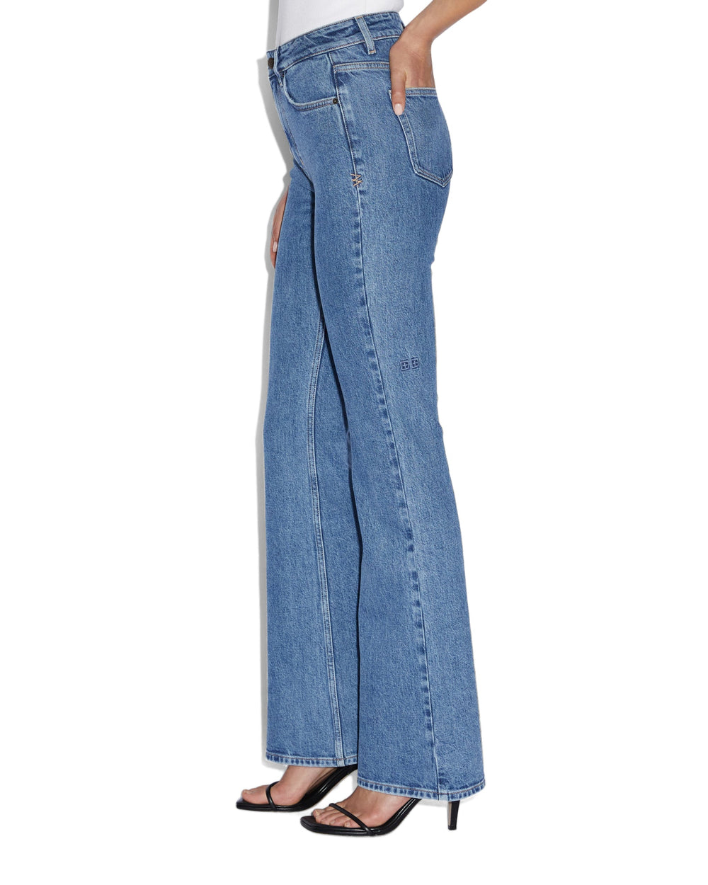 Soho Flare Jeans Heritage - Blue Denim