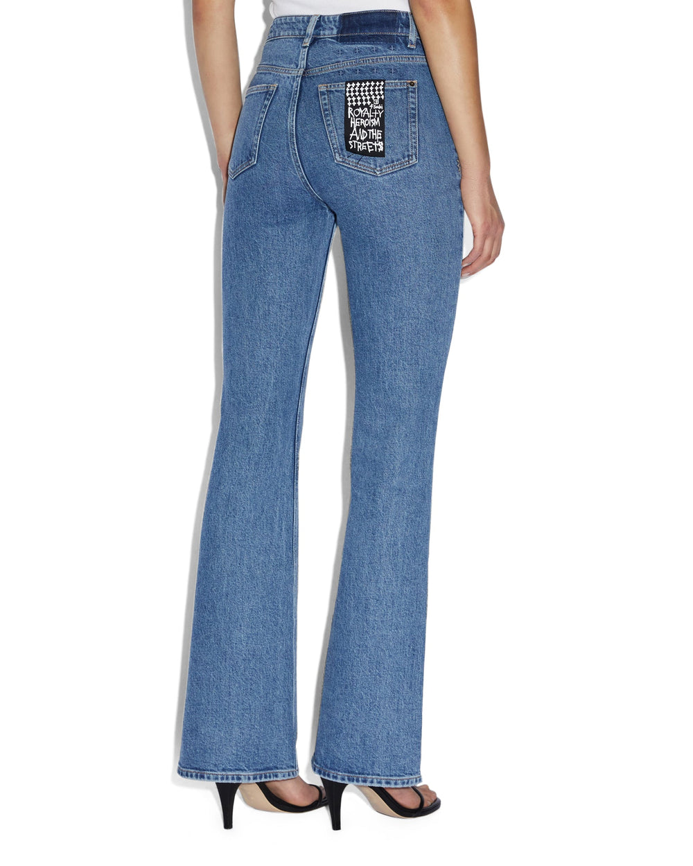 Soho Flare Jeans Heritage - Blue Denim