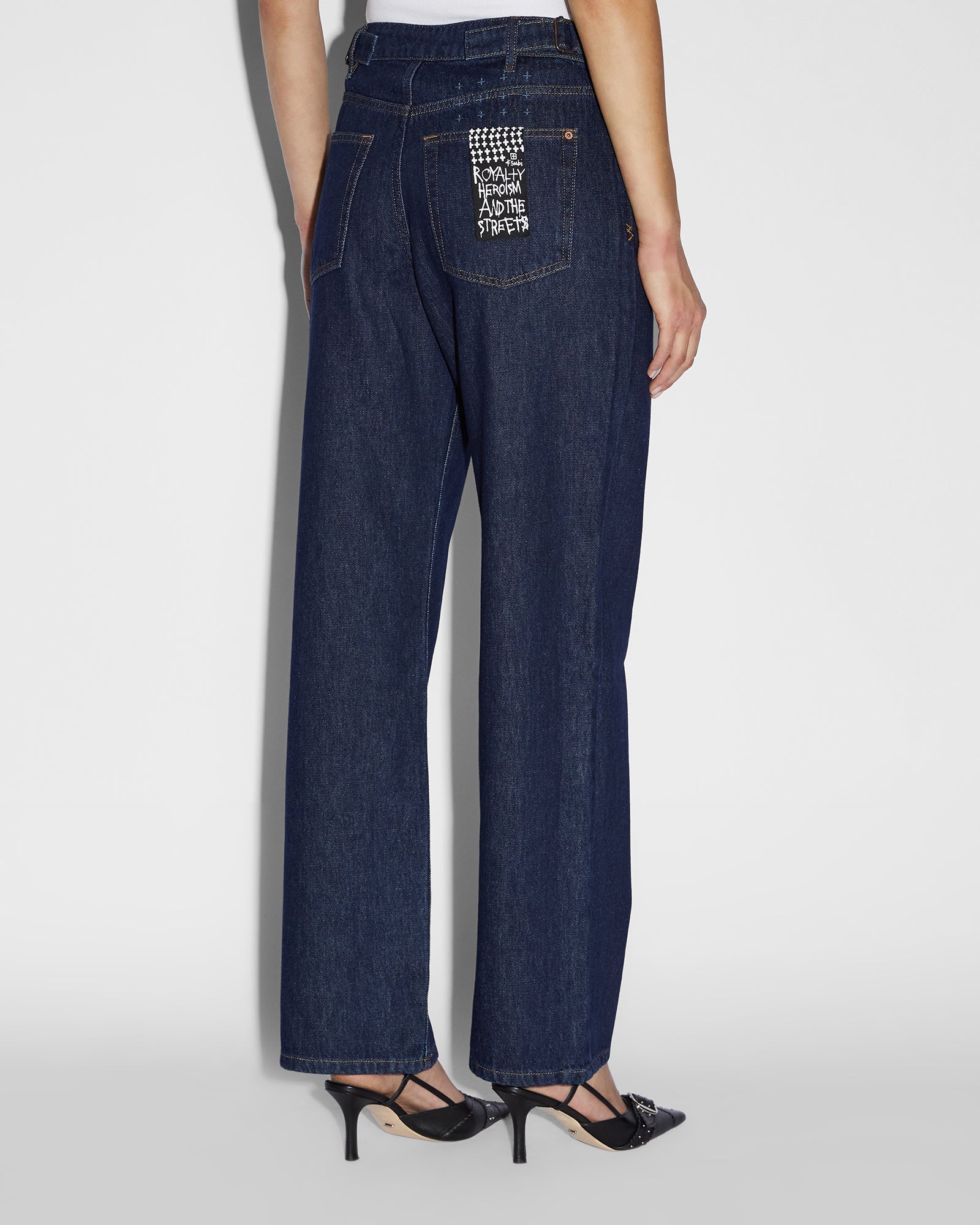 Low Rider Low Rise Jeans Legacy - Dark Blue Denim