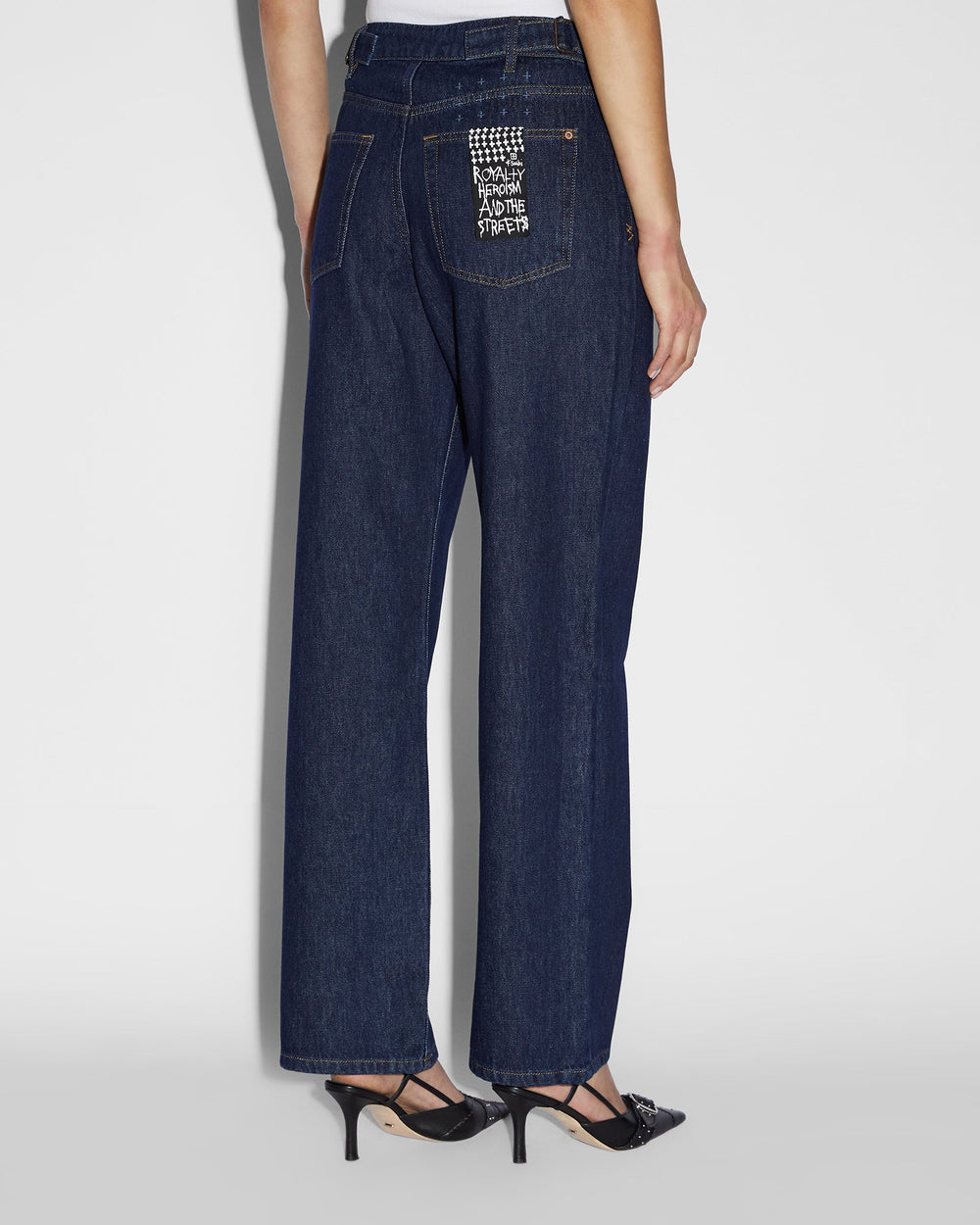 Low Rider Low Rise Jeans Legacy - Dark Blue Denim