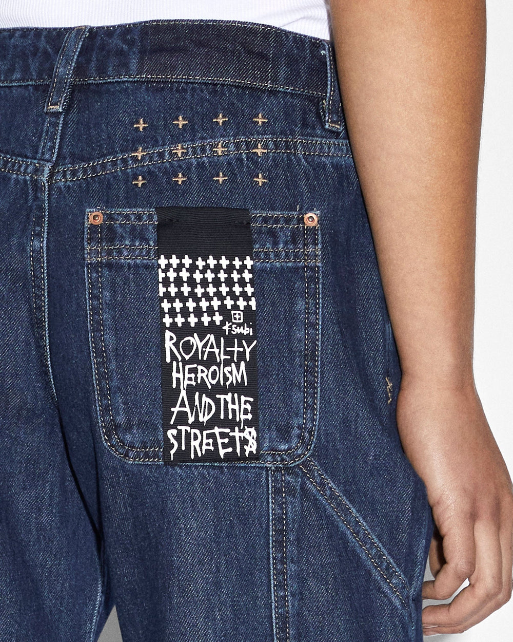 Brooklyn Carpenter Legacy Mom Jeans - Blue Denim