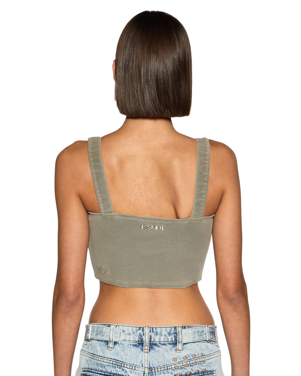 Syndicate Buckle Tank Top - Ash Grey