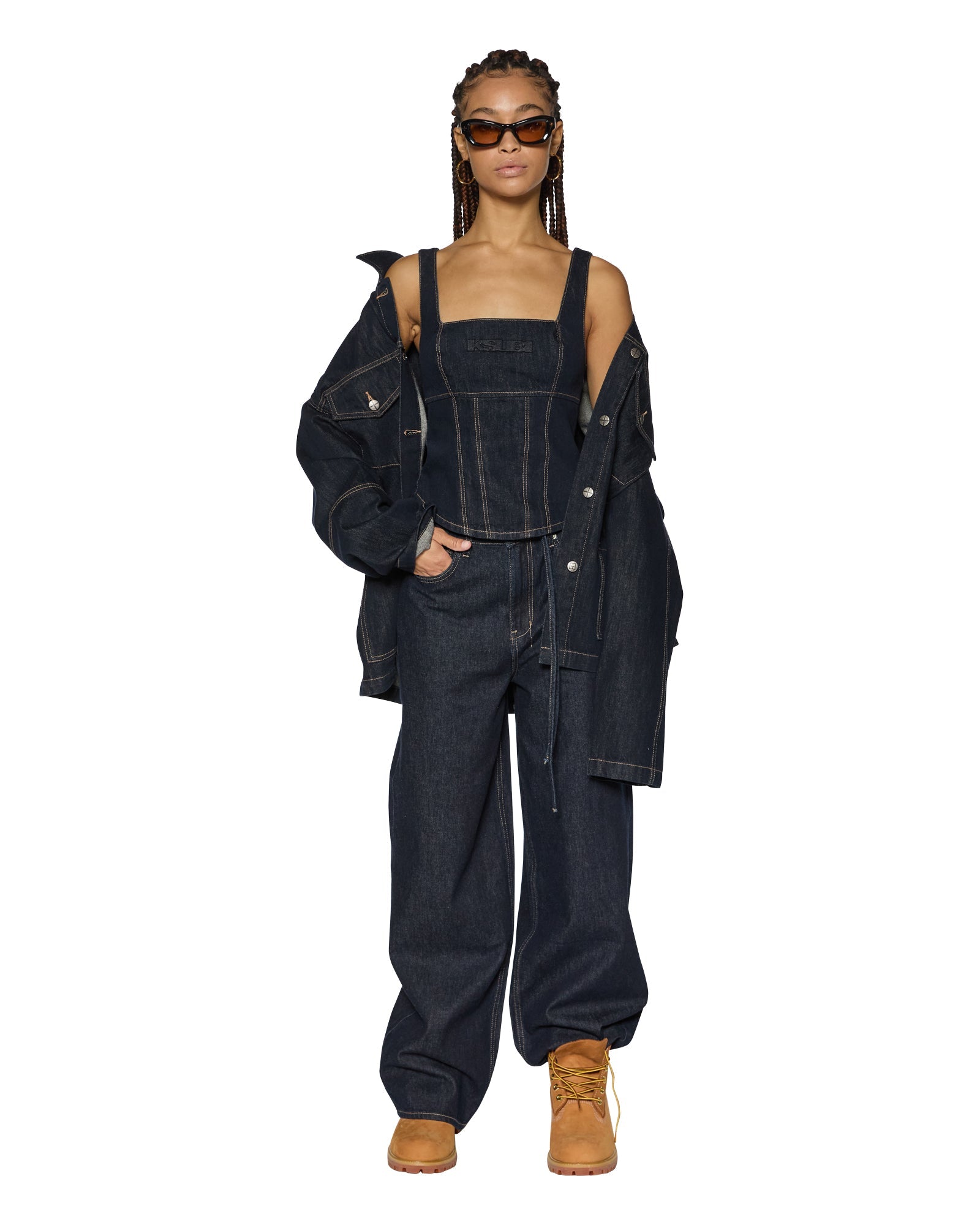 Hera Zenith Pop Denim Bustier