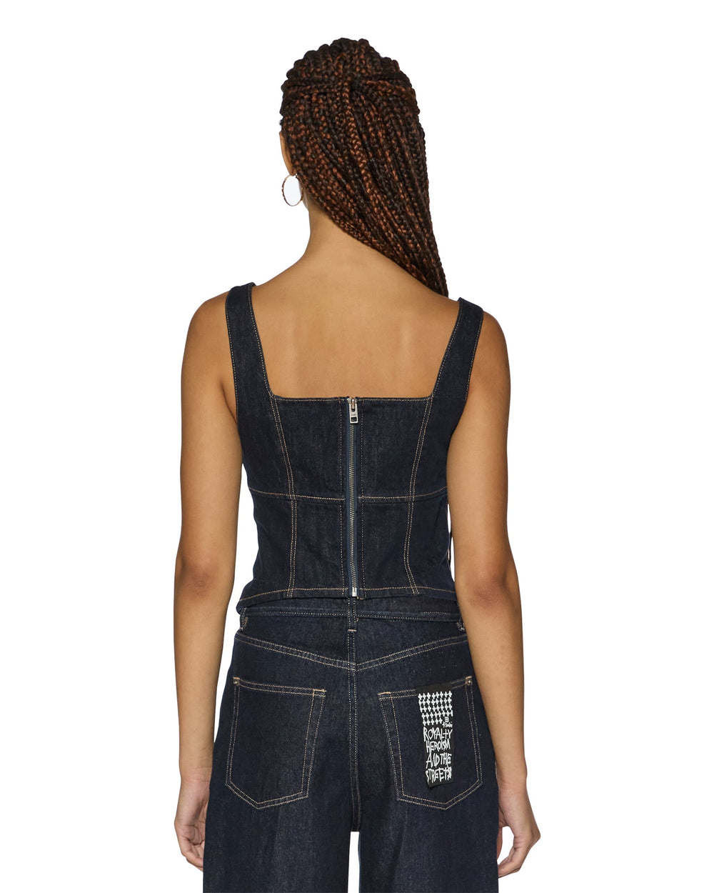 Hera Zenith Pop Denim Bustier