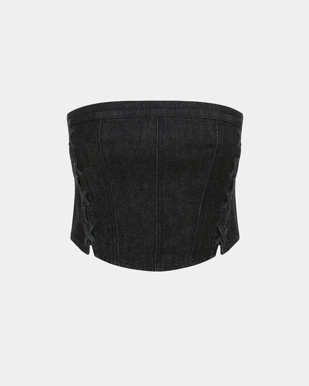 Buy Bustier Ebony Laced Laced Top KSUBI
