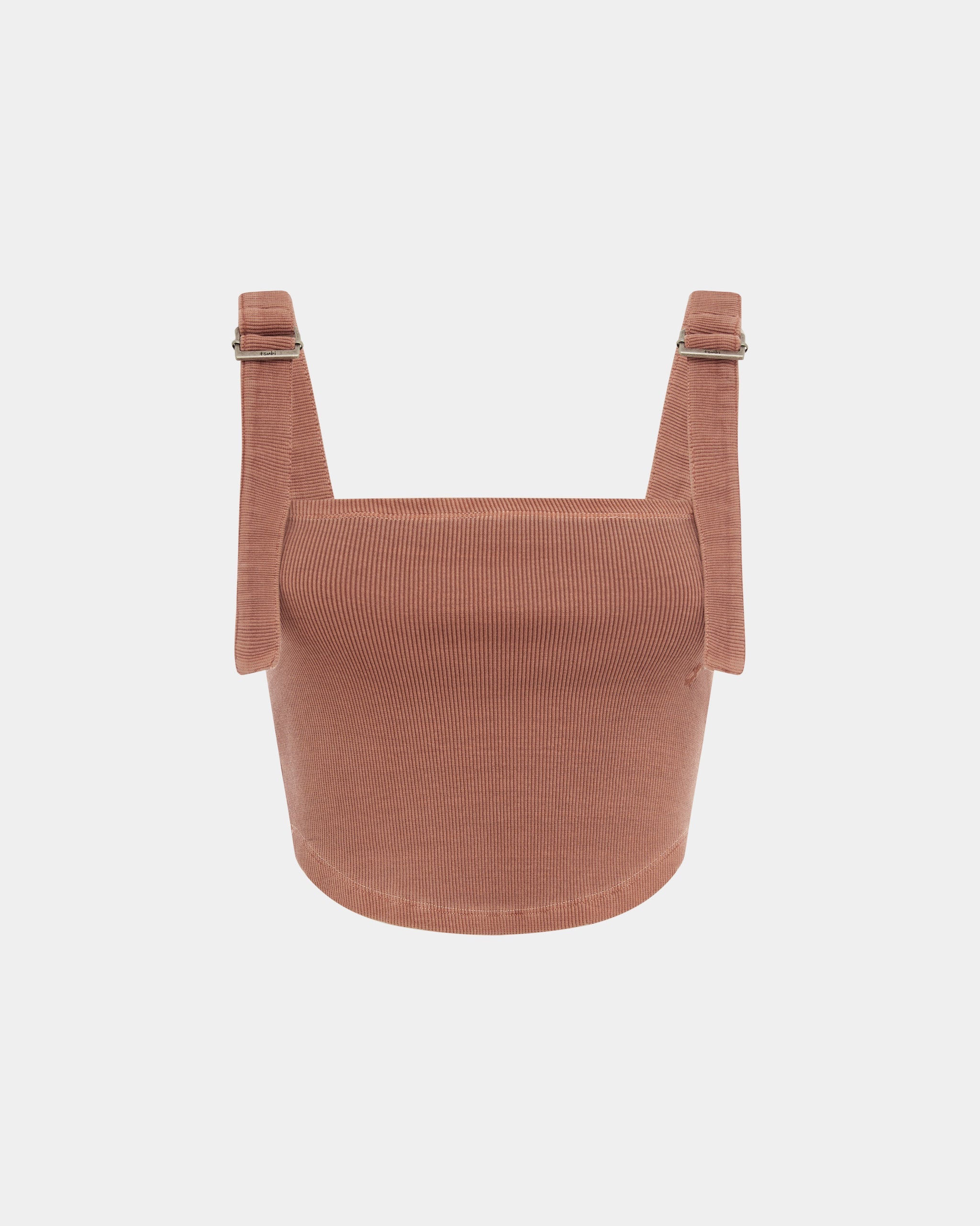 Syndicate Buckle Tank Top - Sunburn Orange