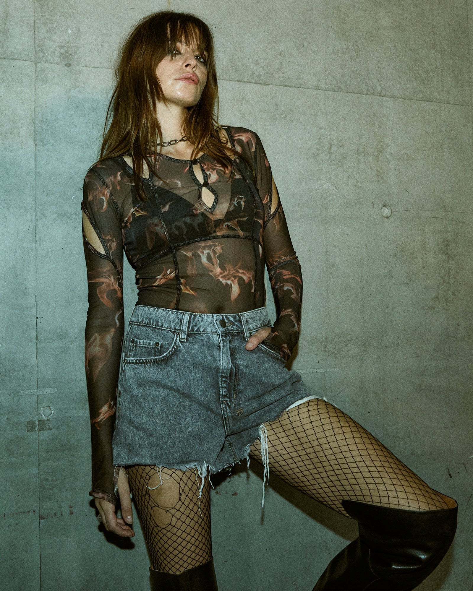 Buy Void Mesh Ls Top Consumed KSUBI