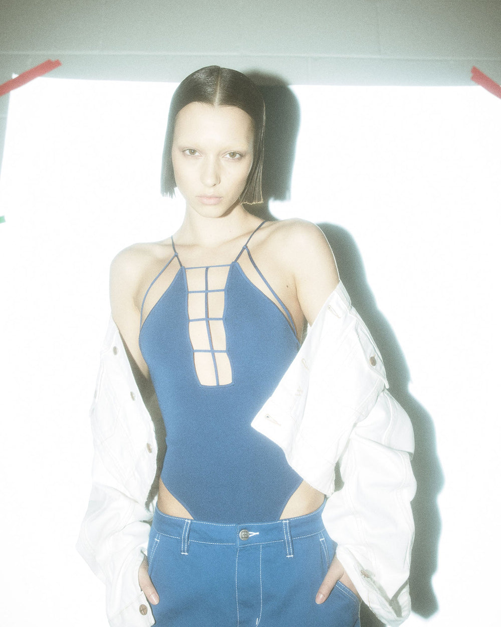 Buy Untamed Bodysuit Cobalt KSUBI