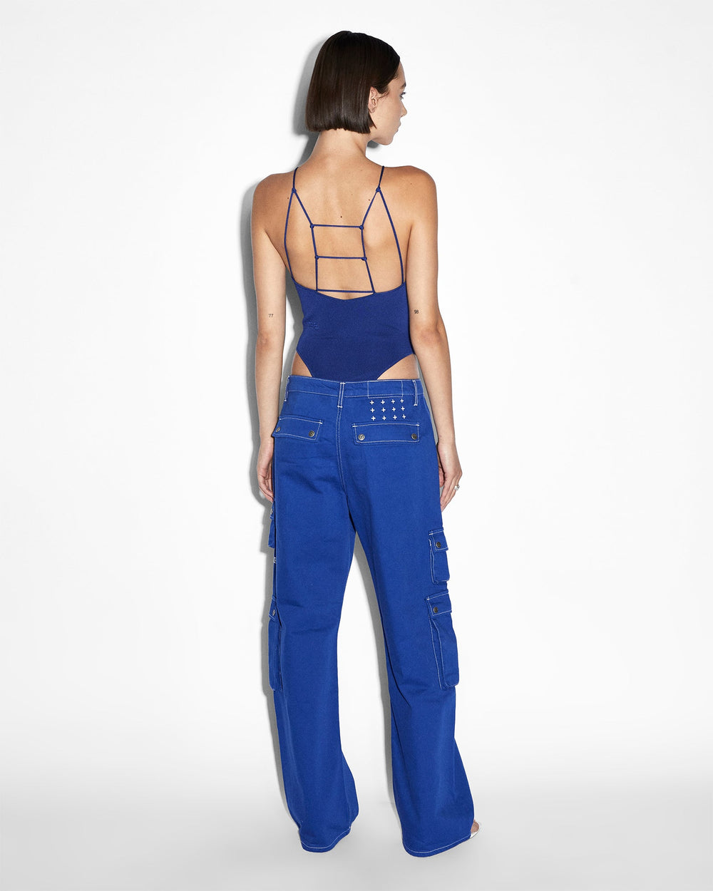 Buy Untamed Bodysuit Cobalt KSUBI