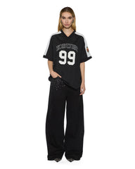 Womens 99 Ss Jersey Black Tees