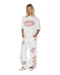 Womens Genuine Boyfriend Ss Tee Vintage White Tees