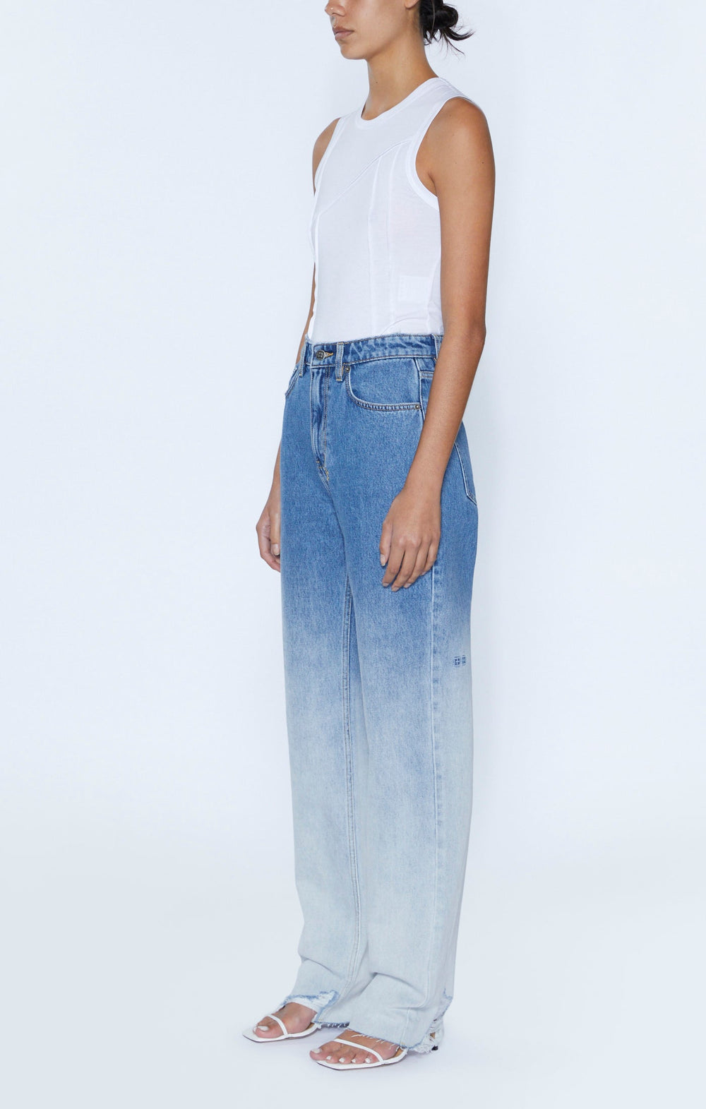 Womens Fragment Tank White Tees