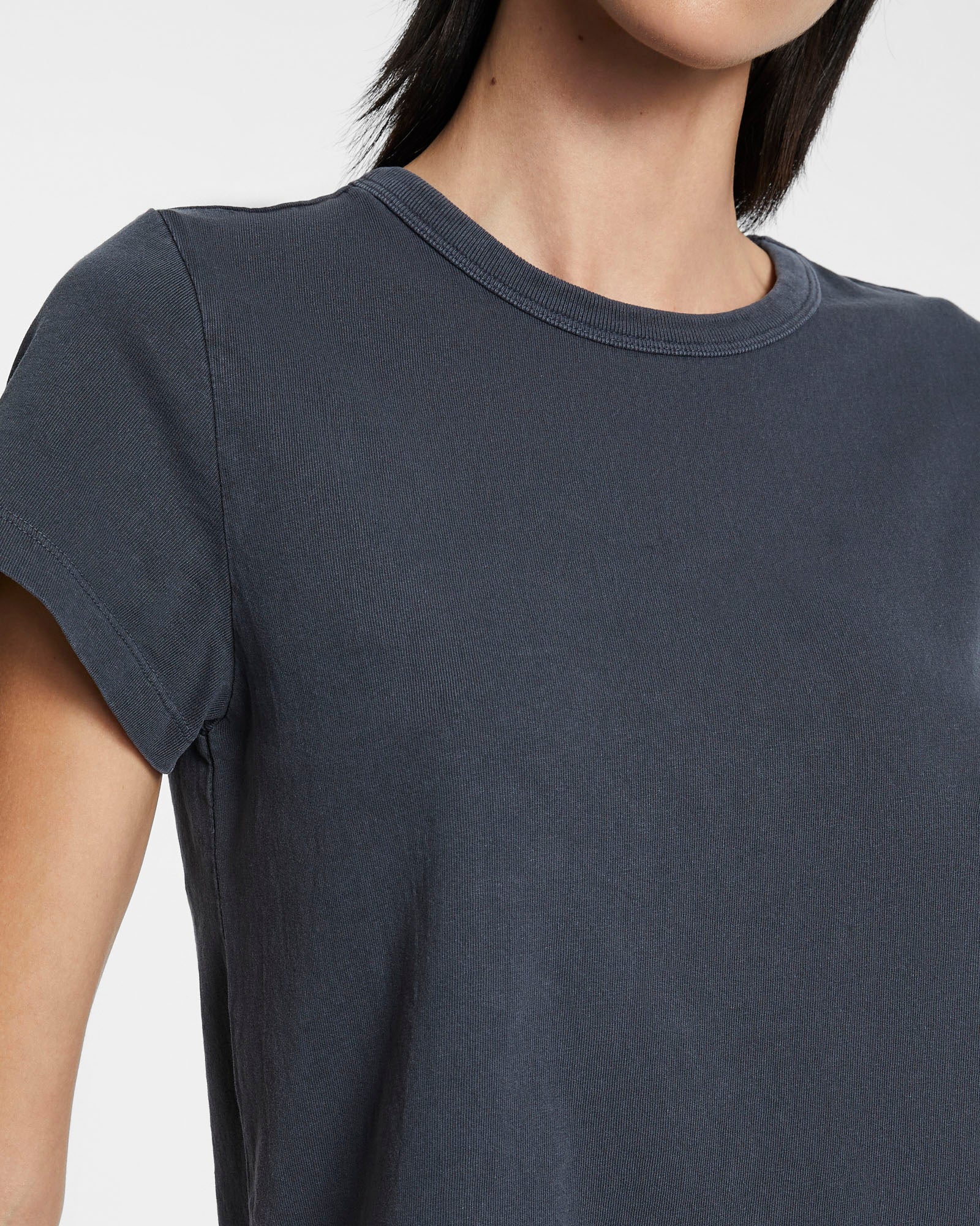 3 X 4 Mini Ss Tee Navy