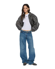 Womens Staple Ss Tee White Sheer Tees