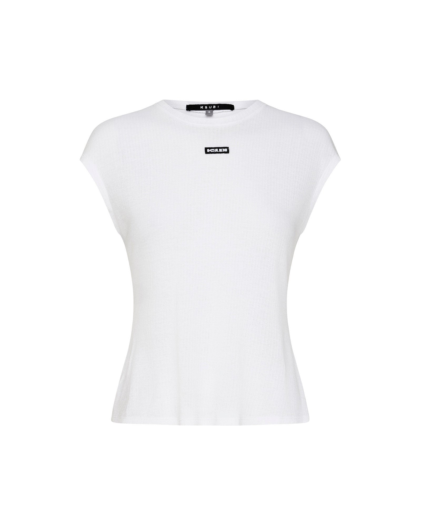 Womens Staple Ss Tee White Sheer Tees