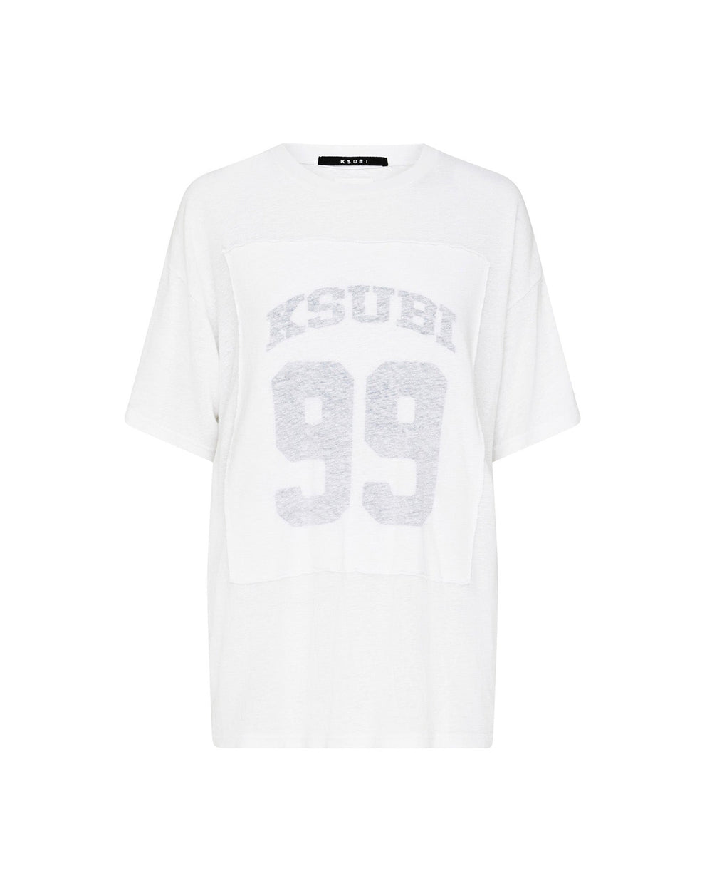 Womens 99 Oh G Tee Slub White Tees