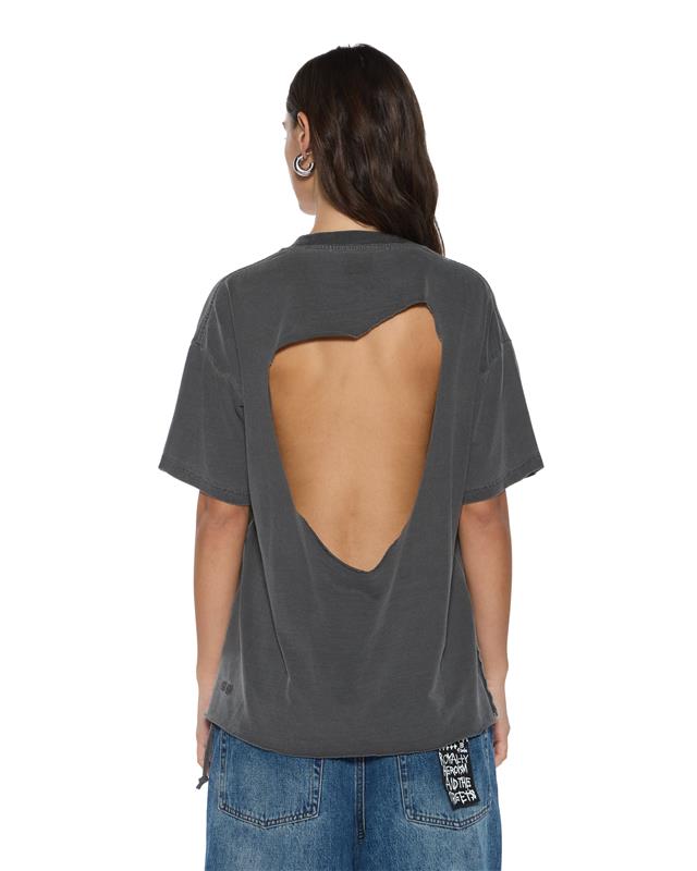 Womens Suspension Oh G Ss Tee Charcoal Tees