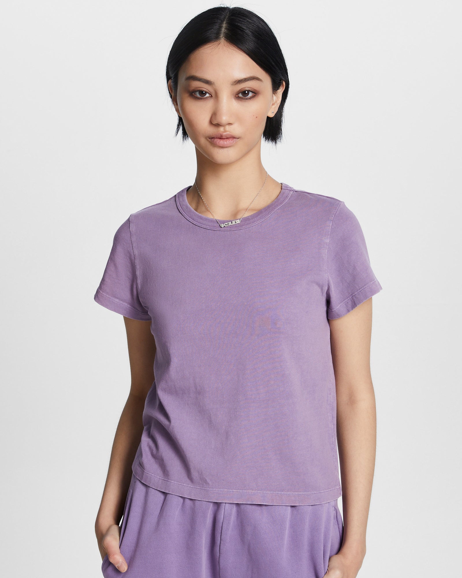 3 X 4 Mini Tee Lilac