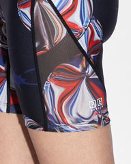 Buy Ksubi X P.E Nation Bike Short Warped Ksubi