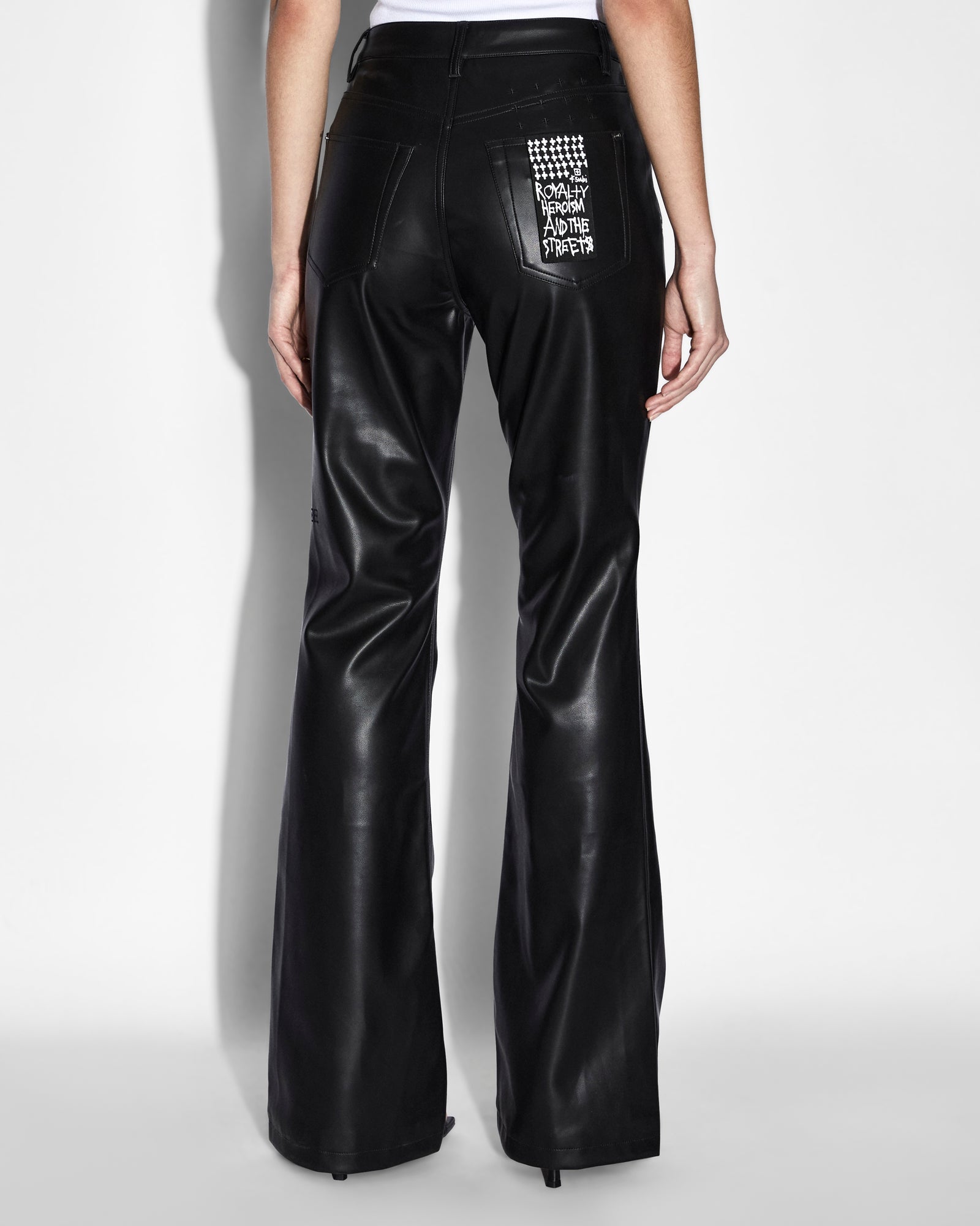 Buy Soho Pant Black Bootcut Leg Jeans for Women KSUBI