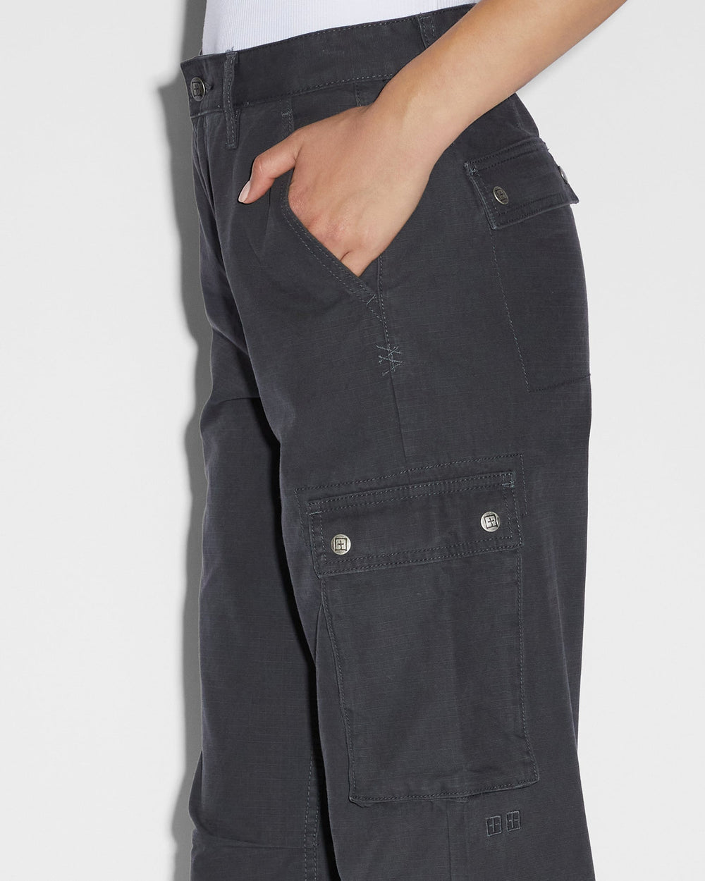 Squad Womens Cargo Pant - Charcoal