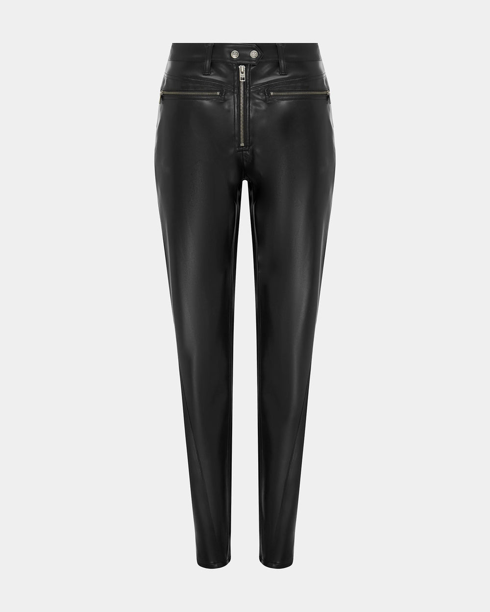 Buy Vivienne Pant Black Leather Moto Pant KSUBI