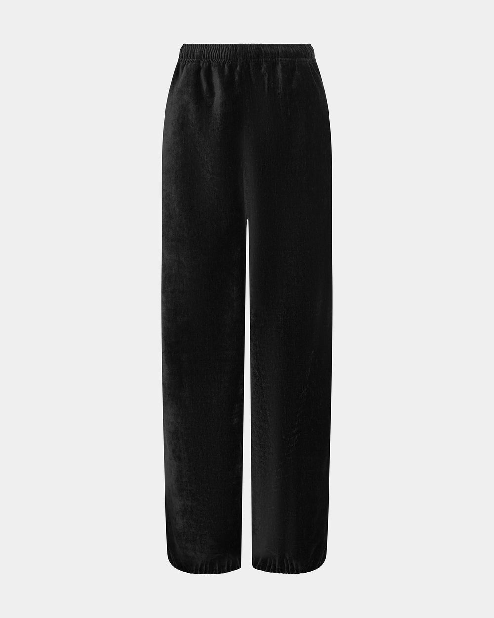 Buy Richie Origin Trak Black Velour Trackpant KSUBI