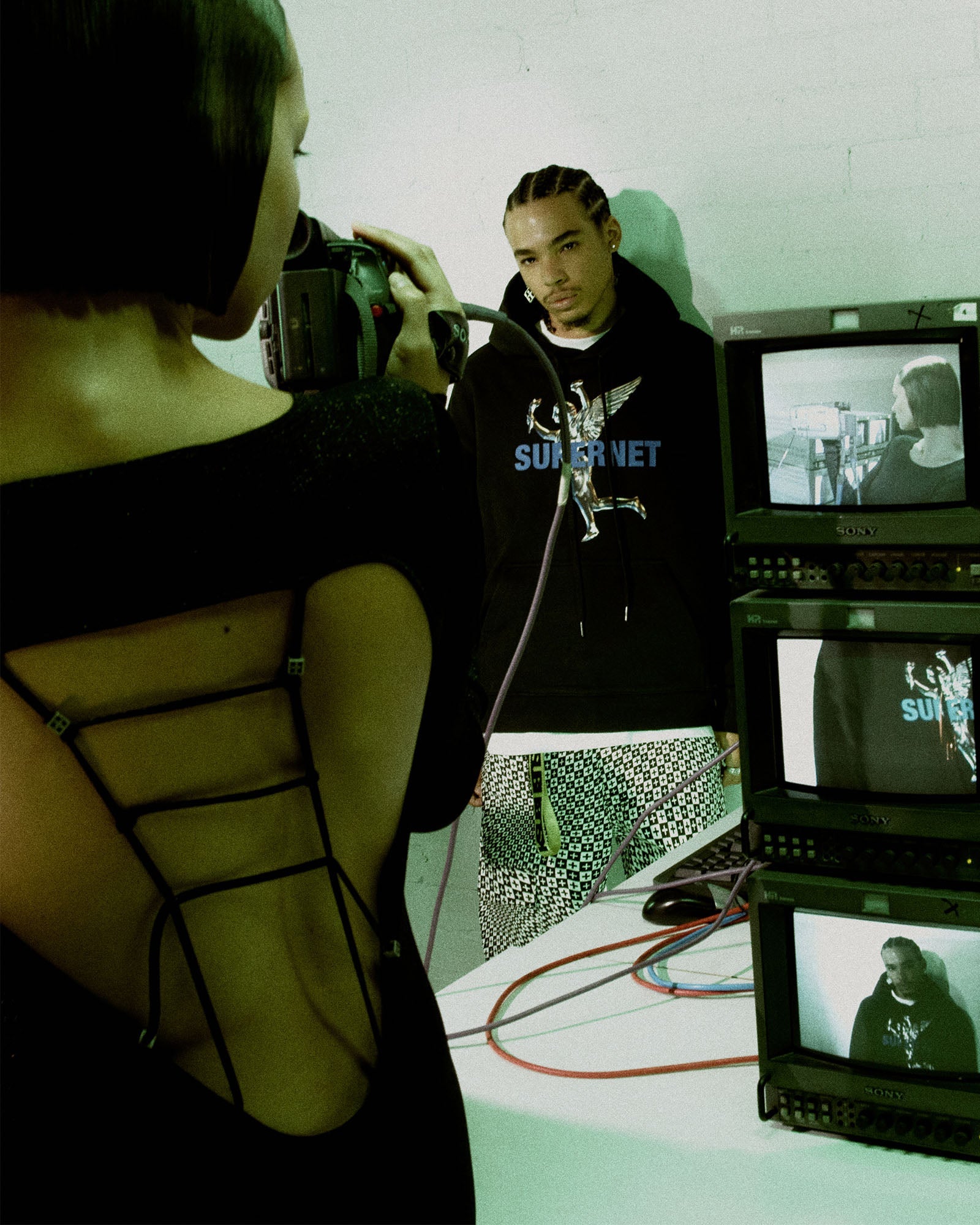 Buy Untamed Ls Dress Black KSUBI