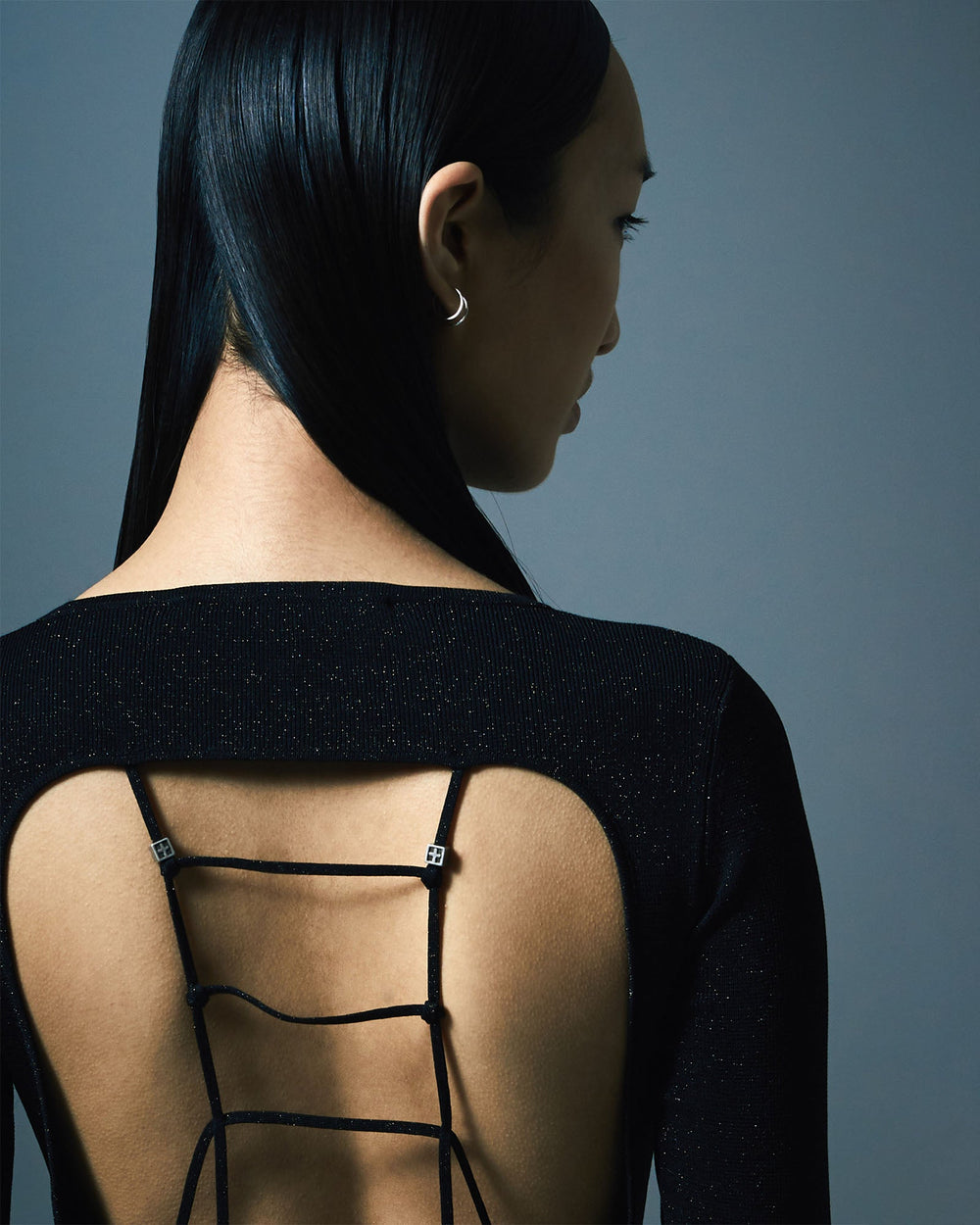 Buy Untamed Ls Dress Black KSUBI