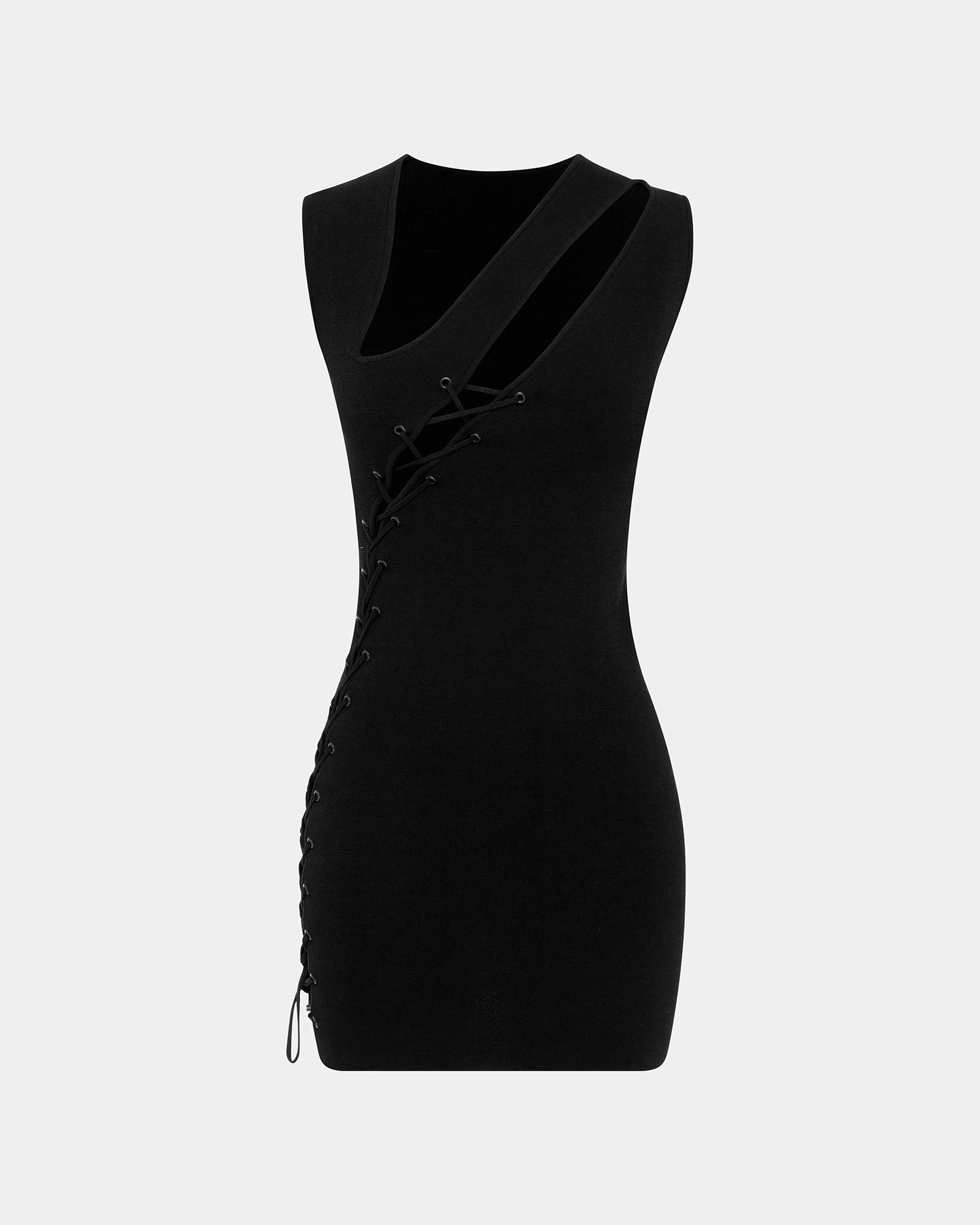 Buy Fantasy Dress Black Black Knitted Dress KSUBI