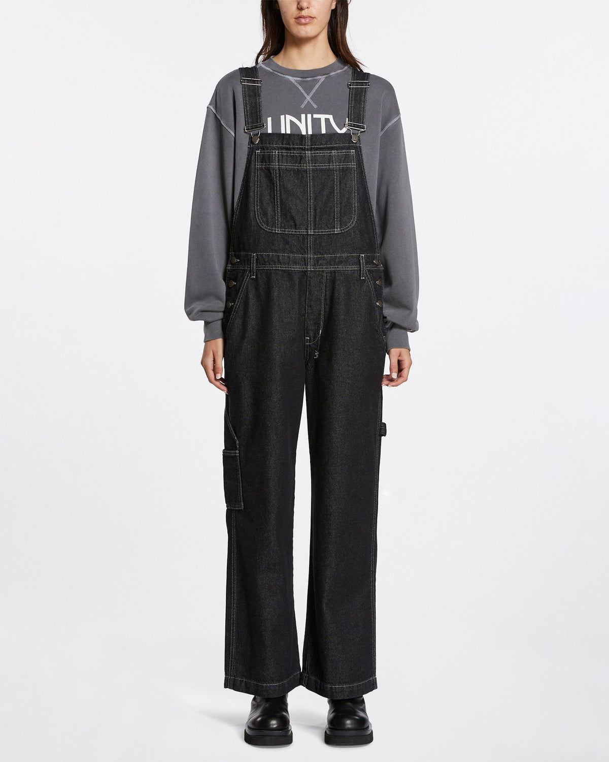 Womens Easy Overalls Midnight Jumpsuits