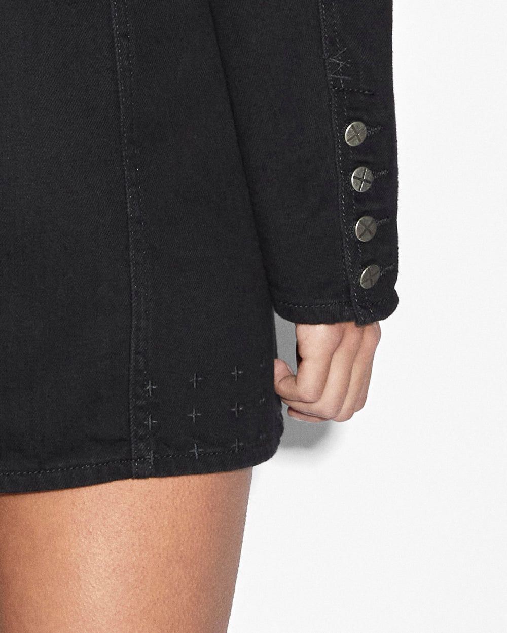 Rapture Blazer Dress Stealth - Washed Black