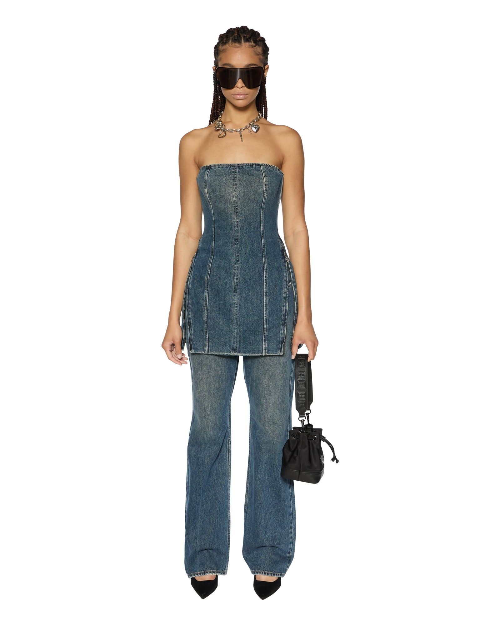 Avenue Sandstorm Strapless Mini Dress