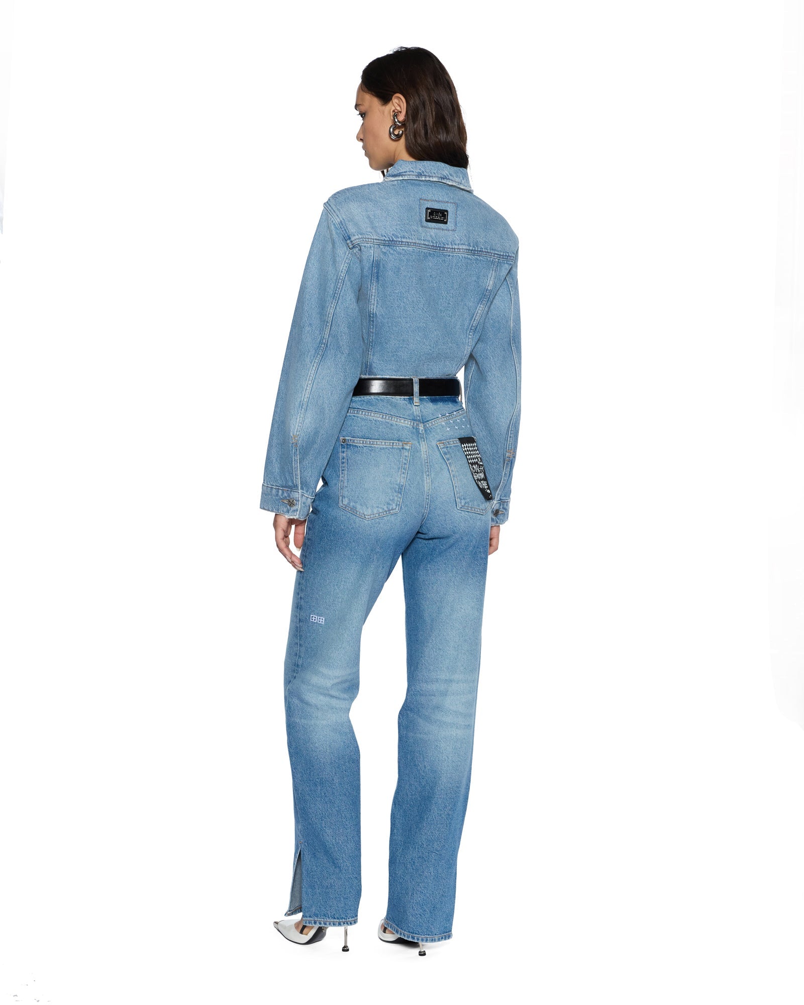 Womens Cinched Jacket Crop Tru Vintage Jackets