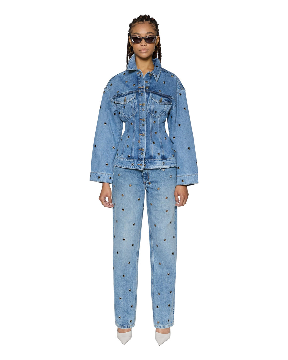 Cinched Chroma Trucker Jacket